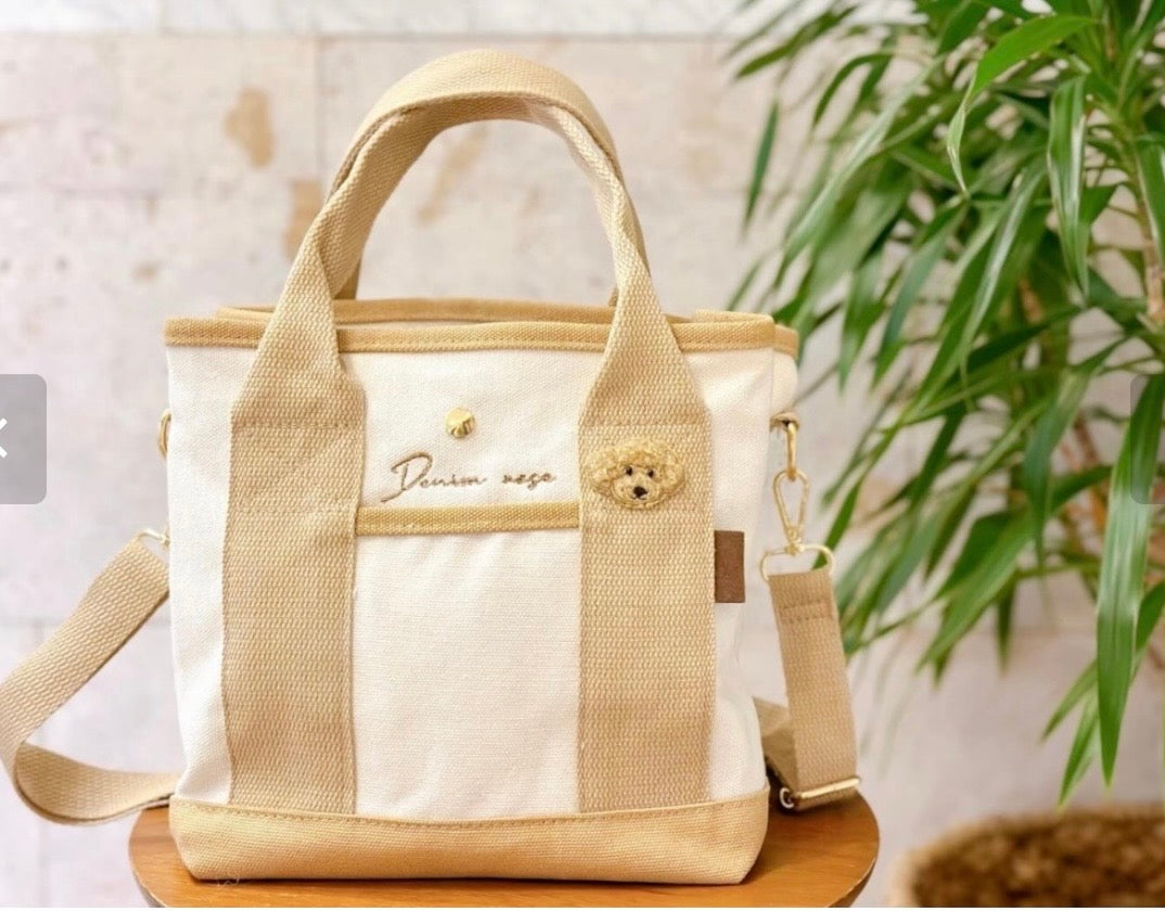 DENIMROSE ワッペンラインショルダー