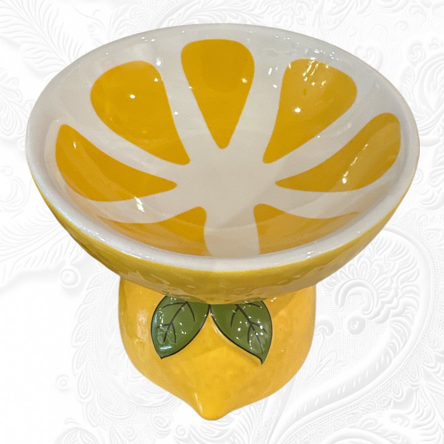 陶器製脚付フードボウル フルーツ