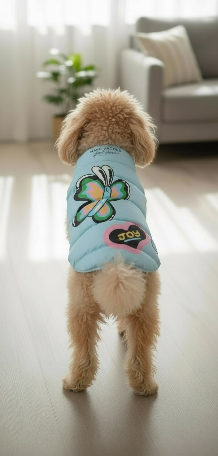 MARC JACOBS×maxboneコラボ袖なしダウ