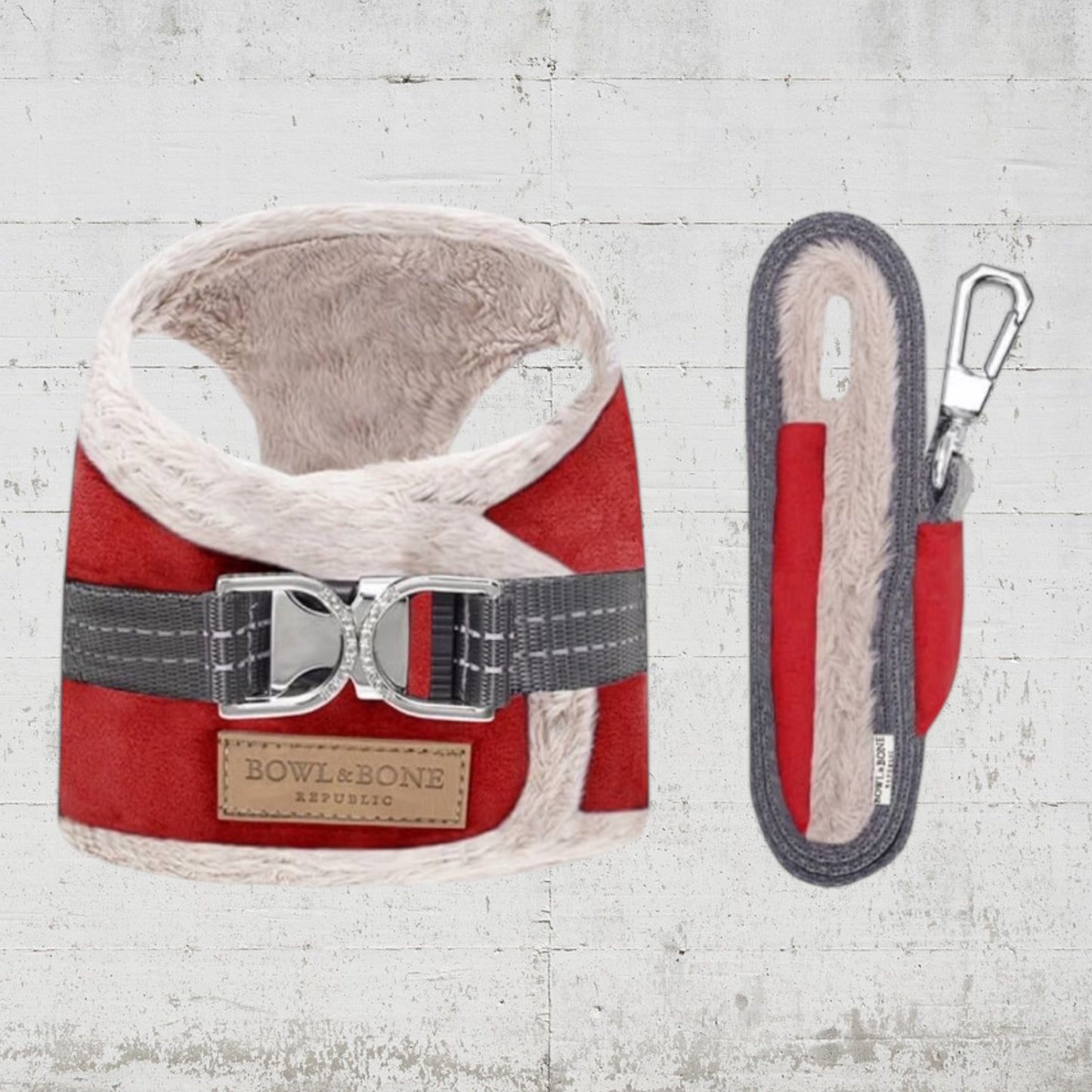 BOWL&BONEもふもふハーネス