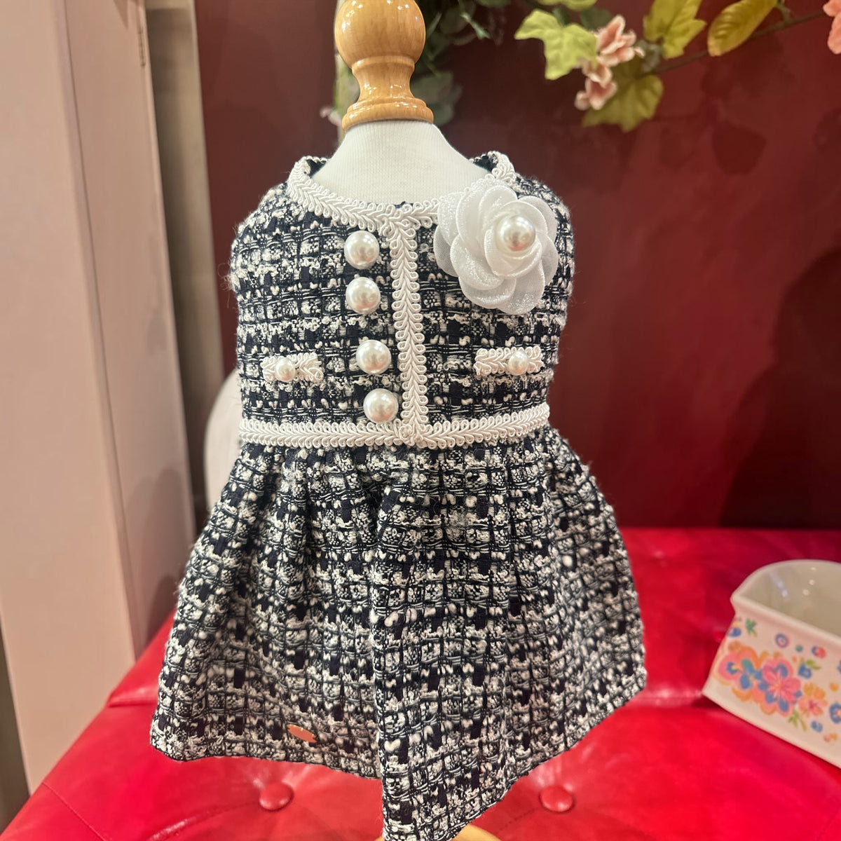 ツイードワンピ　おリボンプレゼント🎁