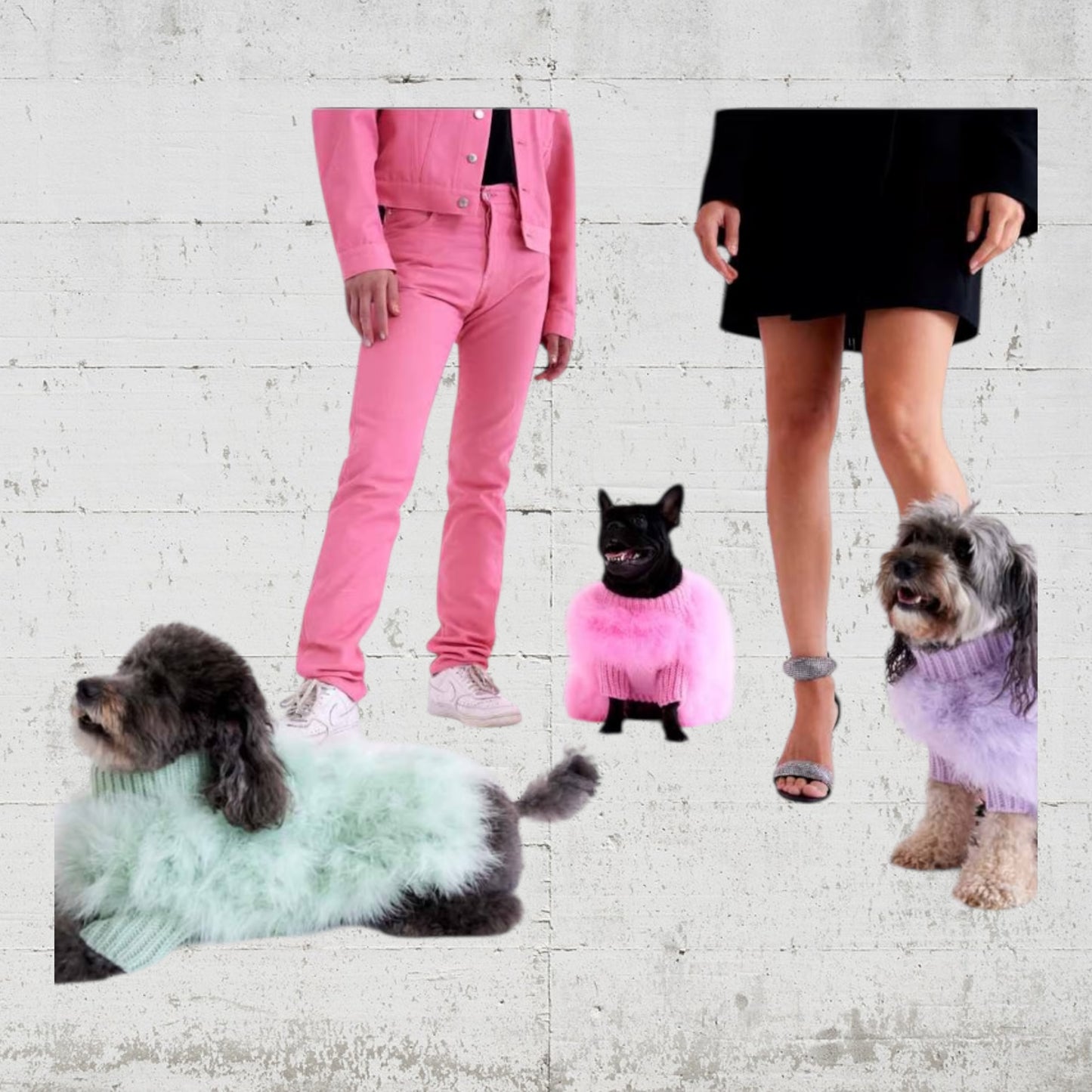 max bone Christian Cowanふわふわニット