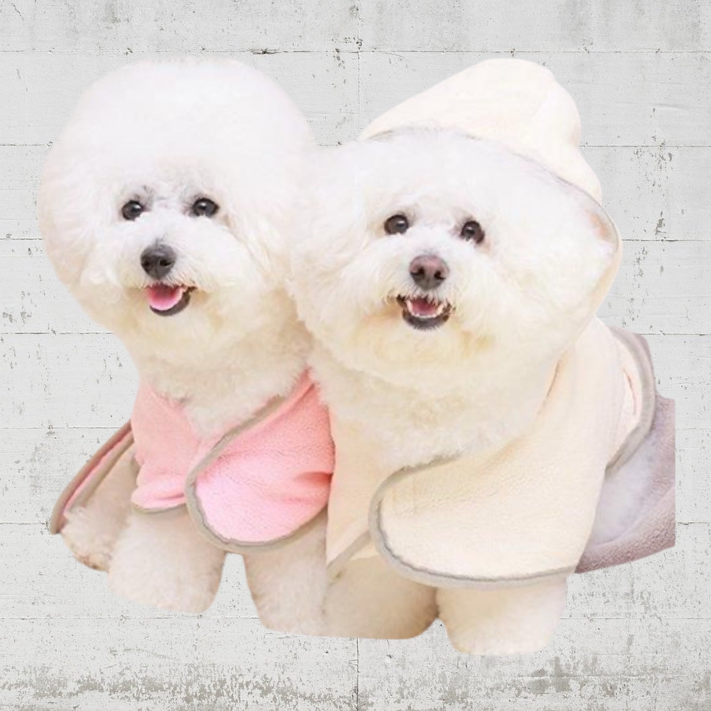 ワンちゃん思いのバスロープ