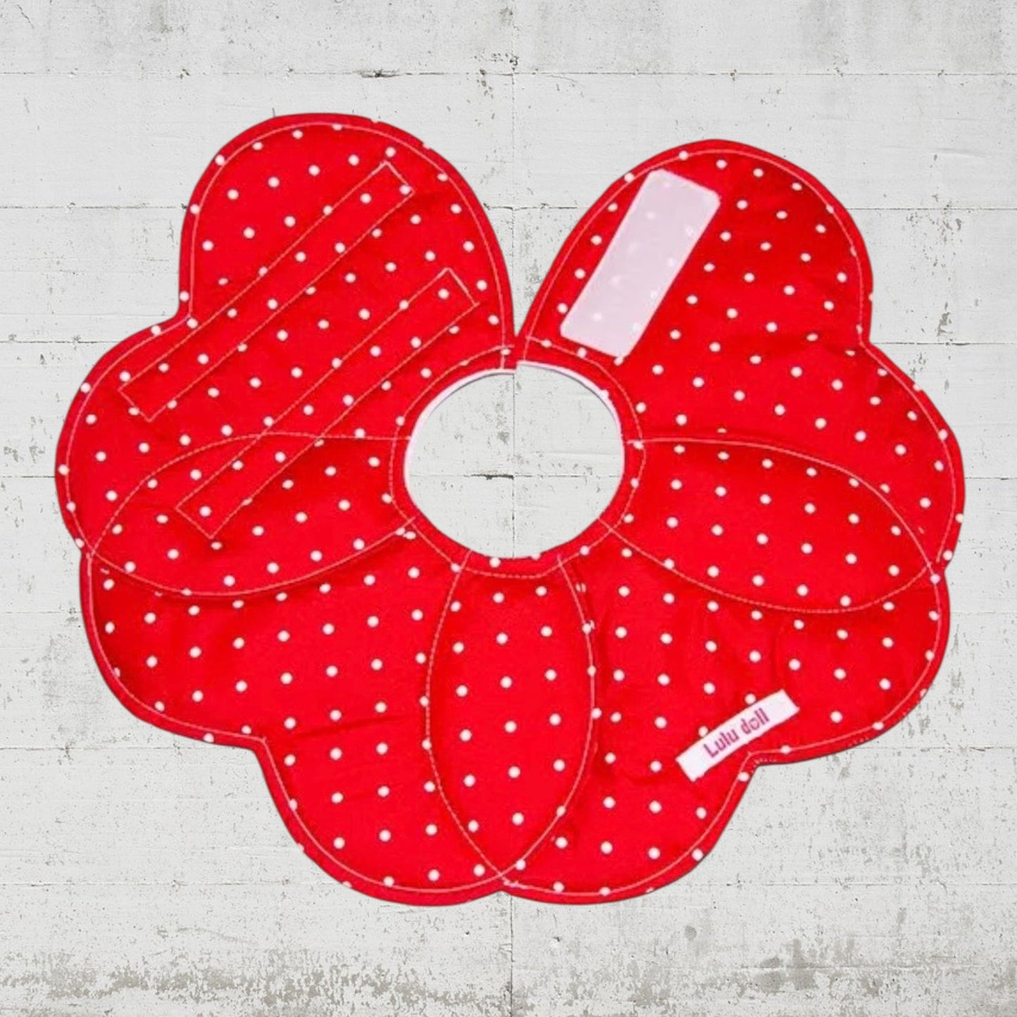 撥水ドットエリザベスカラー