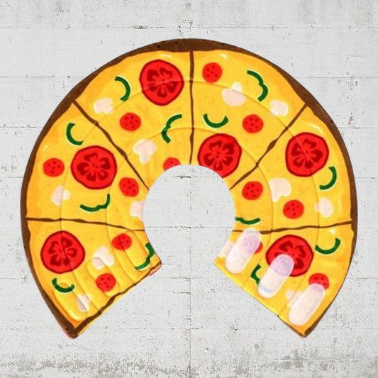 ピザ柄ペリーブカラー