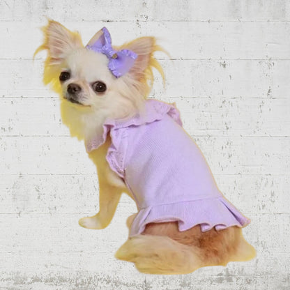 オーガニックコットン スカラップワンピース