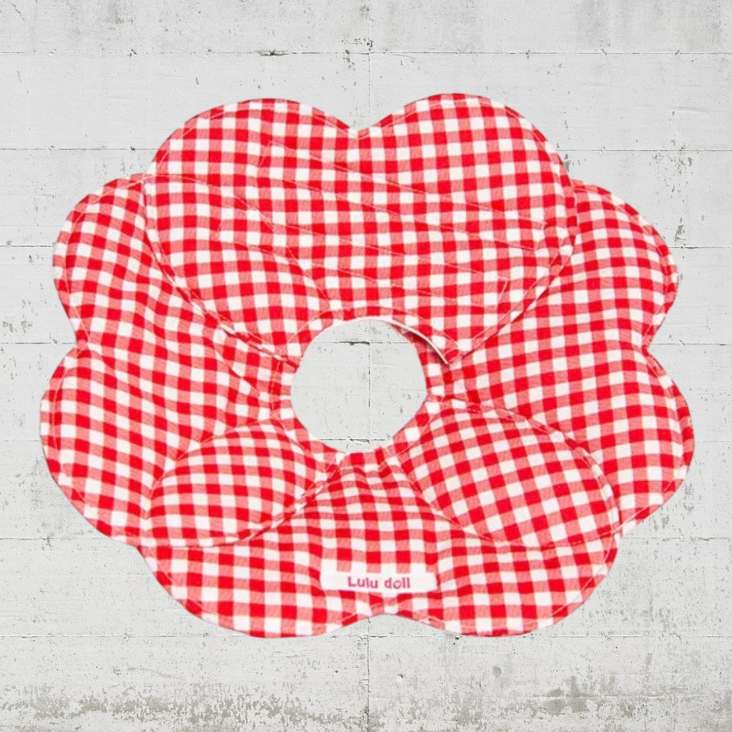 撥水ドットエリザベスカラー