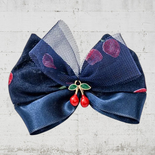 さくらんぼバレッタ