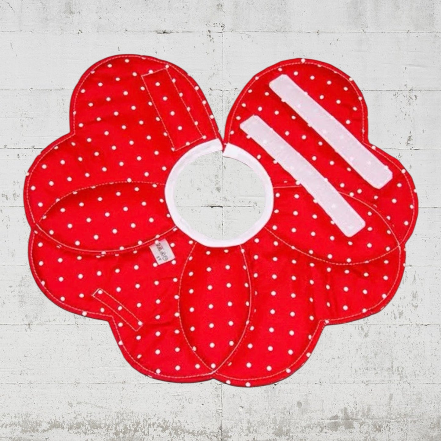 撥水ドットエリザベスカラー