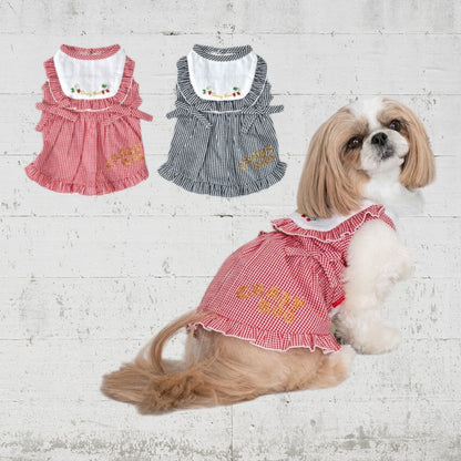 ストロベリーチェックワンピ