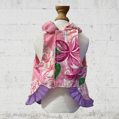 アロハドレス ピンクプルメリア