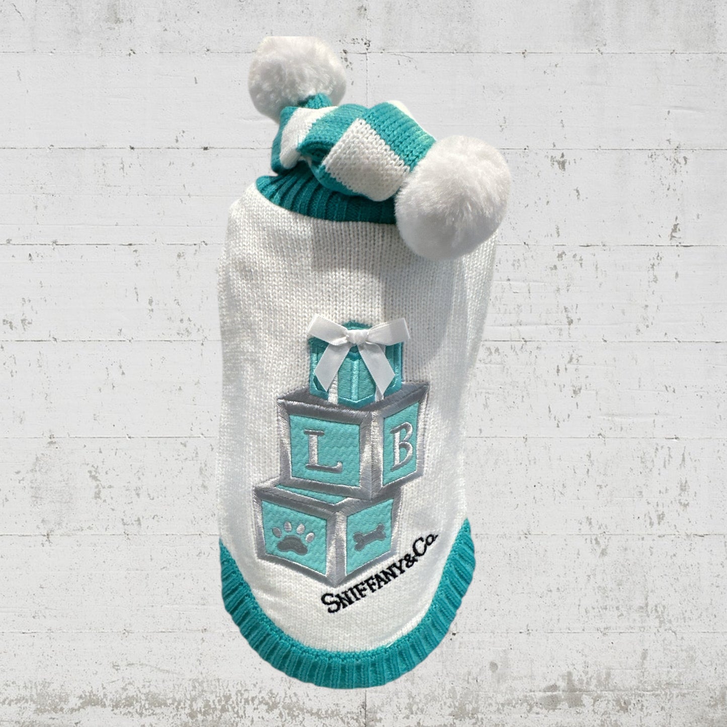 スニファニー　ブロックセーター