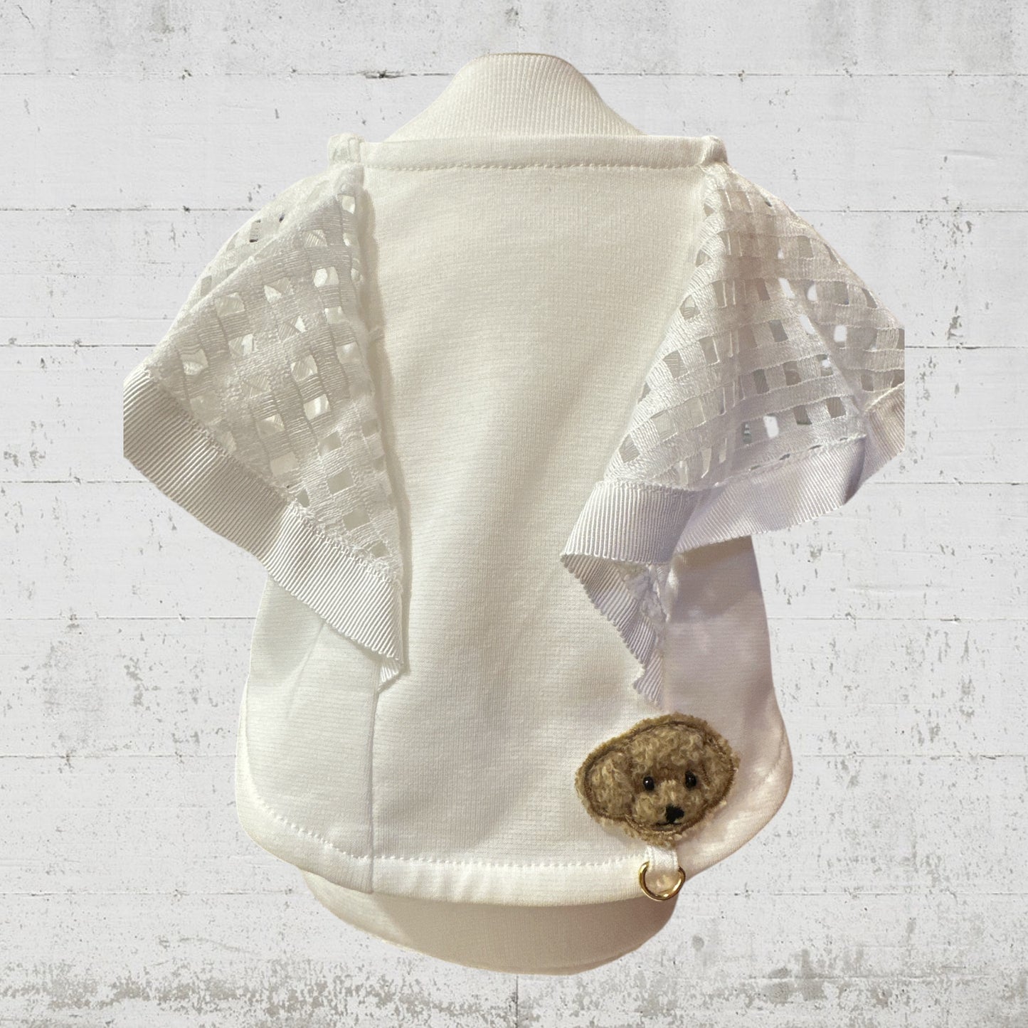 クールレースフリルノースリーブ