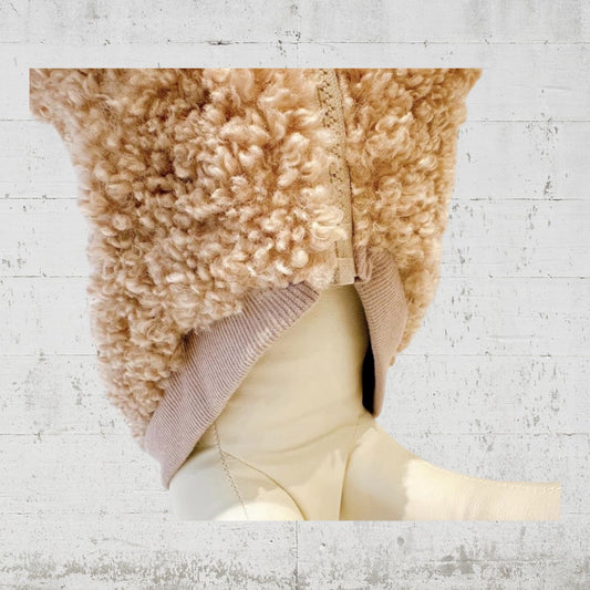 デニムローズ　　ワッペンボアジャケット