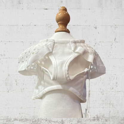 クールレースフリルノースリーブ