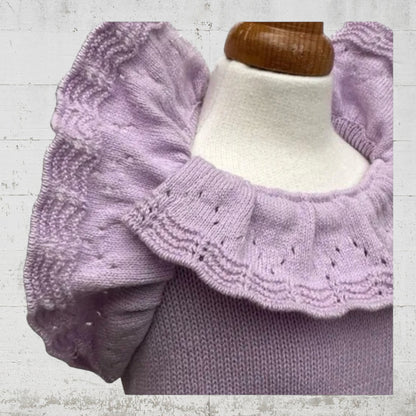 オーガニックコットン スカラップワンピース